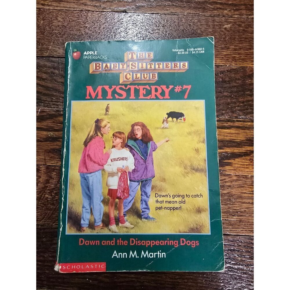 Vtg The Babysitters Club Mystery #7 Dawn and the Disappearing Dogs